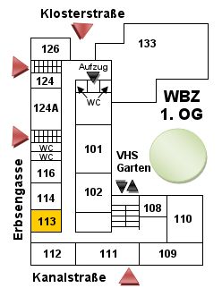 Raum WBZ, Raum 113