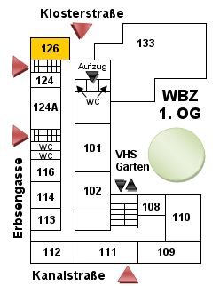 Raum WBZ, Raum 126