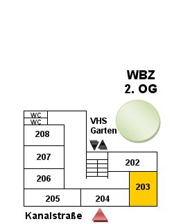 Raum WBZ, Raum 203