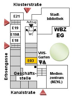 Raum WBZ, Raum E03