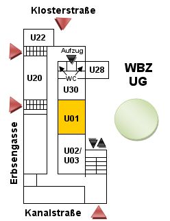 Raum WBZ, Raum U01
